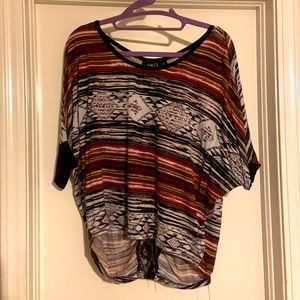 Cute brown shirt from Rue 21